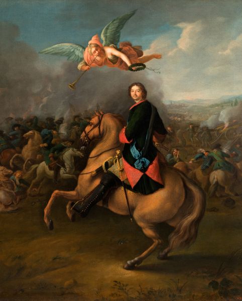 Таннауер И.Г. Петр I в Полтавской битве. 1724/1725 (?) Таннауер И.Г. Петр I в Полтавской битве. 1724/1725 (?)