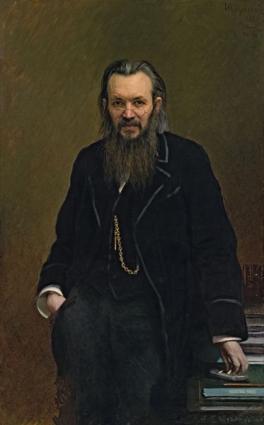 Крамской И.Н. Портрет писателя и публициста А.С. Суворина. 1881 Крамской И.Н. Портрет писателя и публициста А.С. Суворина. 1881