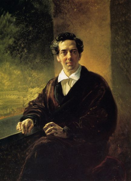 Брюллов К.П. Портрет графа А.А.Перовского (писателя Антона Погорельского). 1836 Брюллов К.П. Портрет графа А.А.Перовского (писателя Антона Погорельского). 1836