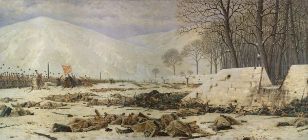 Верещагин В.В. Шипка-Шейново (Скобелев под Шипкой). До 1890 Верещагин В.В. Шипка-Шейново (Скобелев под Шипкой). До 1890