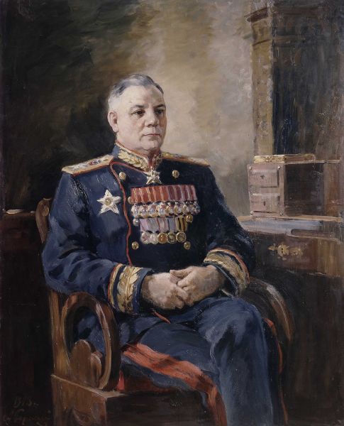 Герасимов А.М. Портрет К.Е.Ворошилова. 1948 Герасимов А.М. Портрет К.Е.Ворошилова. 1948