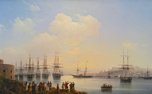 Айвазовский И.К. Русская эскадра на Севастопольском рейде. 1846 Айвазовский И.К. Русская эскадра на Севастопольском рейде. 1846