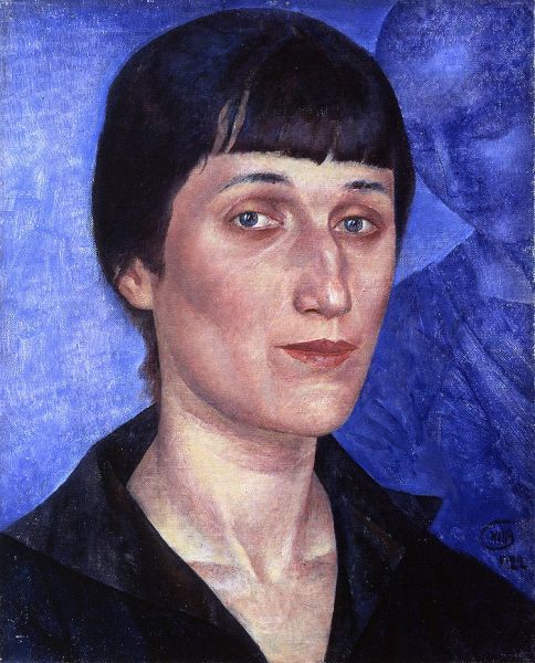 Петров-Водкин К.С. Портрет А.А.Ахматовой. 1922 Петров-Водкин К.С. Портрет А.А.Ахматовой. 1922