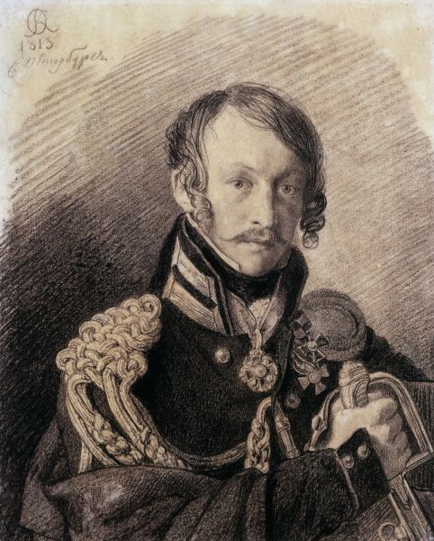 Кипренский О.А. Портрет А. П. Ланского. 1813 Кипренский О.А. Портрет А. П. Ланского. 1813