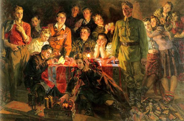 Соколов-Скаля П.П. Краснодонцы. 1948 Соколов-Скаля П.П. Краснодонцы. 1948