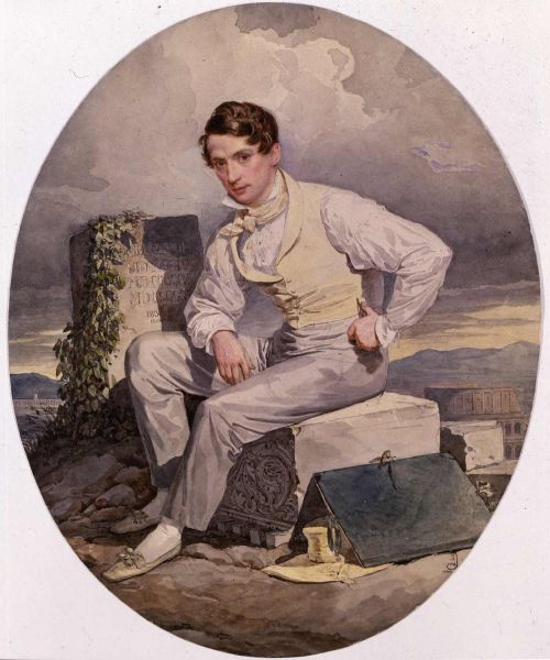 Брюллов А.П. Автопортрет. 1830 Брюллов А.П. Автопортрет. 1830