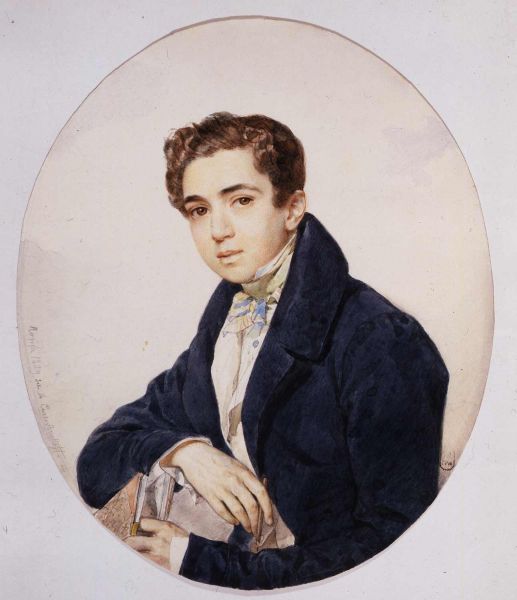 Брюллов К.П. Портрет князя Г.Г.Гагарина. 1829 Брюллов К.П. Портрет князя Г.Г.Гагарина. 1829