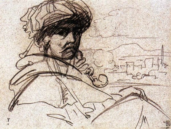 Егоров А.Е. Автопортрет. 1803–1806 Егоров А.Е. Автопортрет. 1803–1806