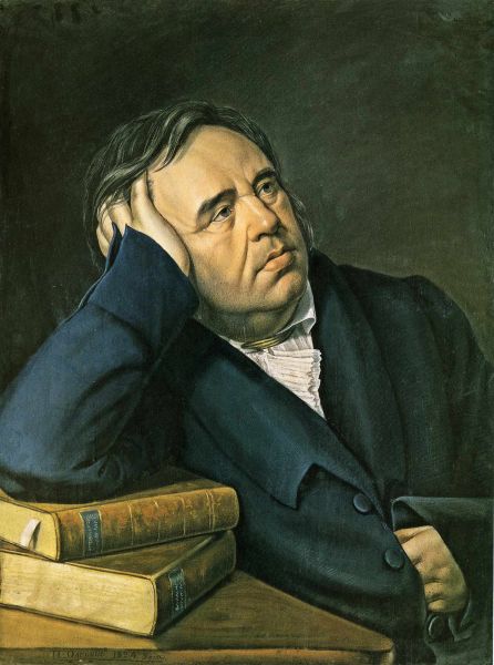 Оленин П.А. Портрет баснописца И.А.Крылова. 1824 Оленин П.А. Портрет баснописца И.А.Крылова. 1824
