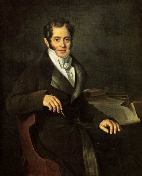 Митуар Б.Ш. Портрет архитектора К.И.Росси (1775-1849). До 1812