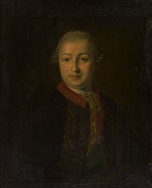 Рокотов Ф.С.(?) Портрет Ивана Ивановича Шувалова (1727-1797). Не ранее 3 августа 1754 Рокотов Ф.С.(?) Портрет Ивана Ивановича Шувалова (1727-1797). Не ранее 3 августа 1754