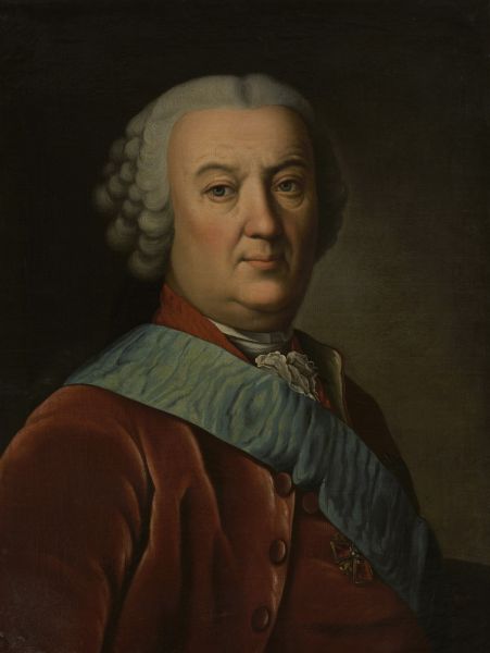 Сердюков Г. Портрет адмирала Ивана Лукьяновича Талызина (1700-1777). Третья четверть XVIII века