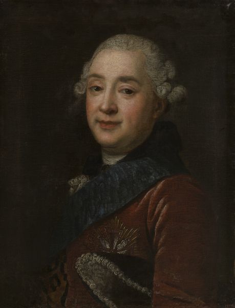 Антропов А.П. Портрет действительного тайного советника вице-канцлера князя Александра Михайловича Голицына (1723-1807). 1766