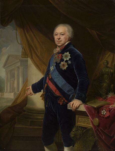Лампи Младший И.Б. Портрет кн. А. Б. Куракина (поколенный). Кон. 1800-х - начало 1810-х Лампи Младший И.Б. Портрет кн. А. Б. Куракина (поколенный). Кон. 1800-х - начало 1810-х