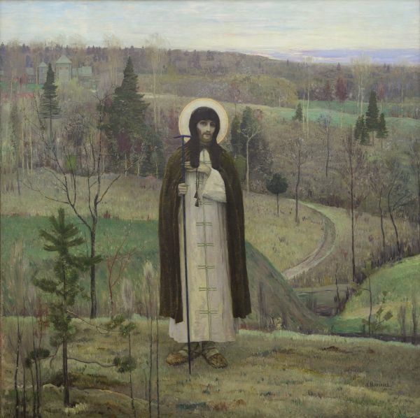 Нестеров М.В. Преподобный Сергий Радонежский. 1899 Нестеров М.В. Преподобный Сергий Радонежский. 1899