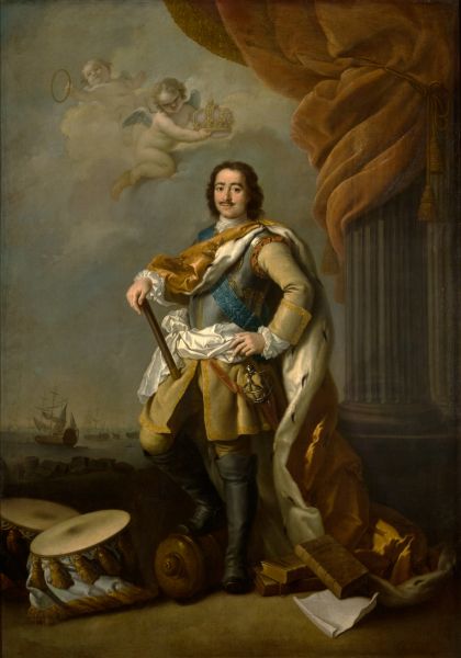 Дрождин П.С. Портрет Петра I. 1795 Дрождин П.С. Портрет Петра I. 1795