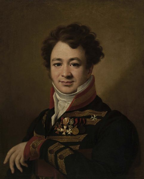 Портрет историка Дмитрия Николаевича Бантыш-Каменского (1788-1850). 1820-е