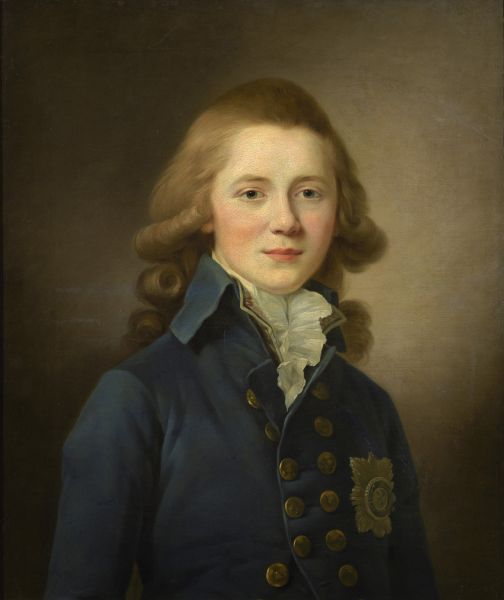 Вуаль Ж.-Л. Портрет великого князя Александра Павловича. 1792 Вуаль Ж.-Л. Портрет великого князя Александра Павловича. 1792