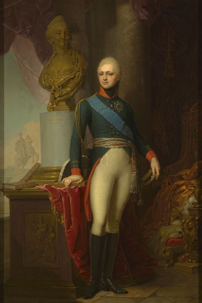 Боровиковский В.Л. Портрет Александра I. 1802-1803 Боровиковский В.Л. Портрет Александра I. 1802-1803