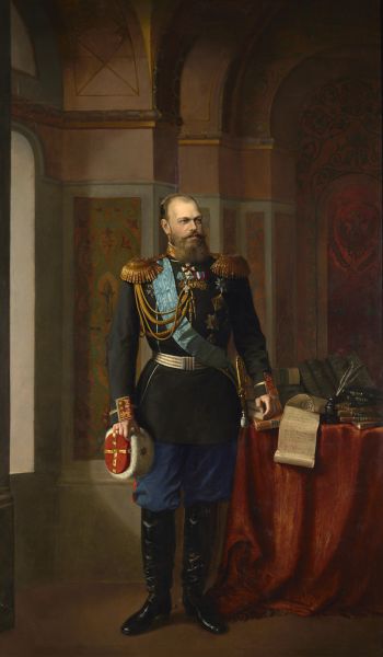 Портрет императора Александра III. Вторая половина XIX века