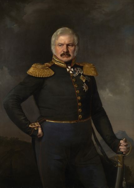 Захаров П.З. Портрет А.П. Ермолова. 1843 Захаров П.З. Портрет А.П. Ермолова. 1843