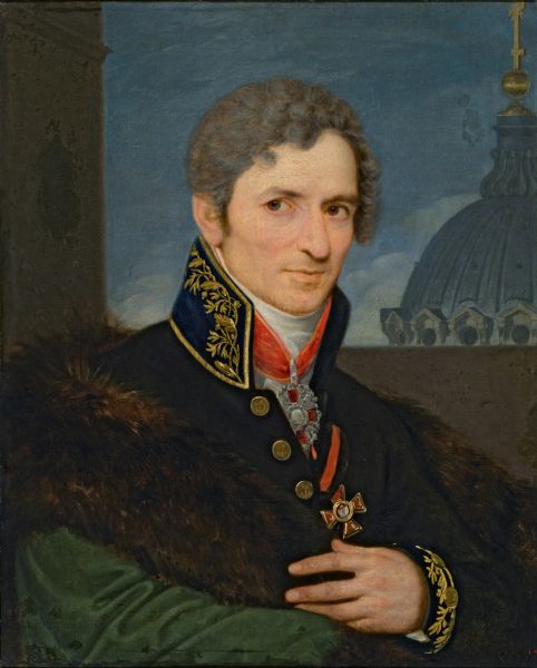Портрет архитектора А. Н. Воронихина. 1811 Портрет архитектора А. Н. Воронихина. 1811