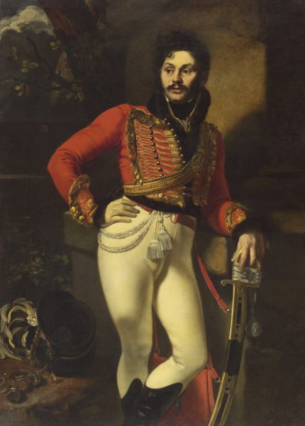 Кипренский О.А. Портрет лейб-гусарского полковника Е.В.Давыдова. 1809 Кипренский О.А. Портрет лейб-гусарского полковника Е.В.Давыдова. 1809