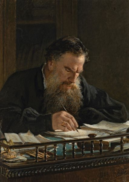 Ге Н.Н. Портрет писателя Л.Н. Толстого. 1884 Ге Н.Н. Портрет писателя Л.Н. Толстого. 1884