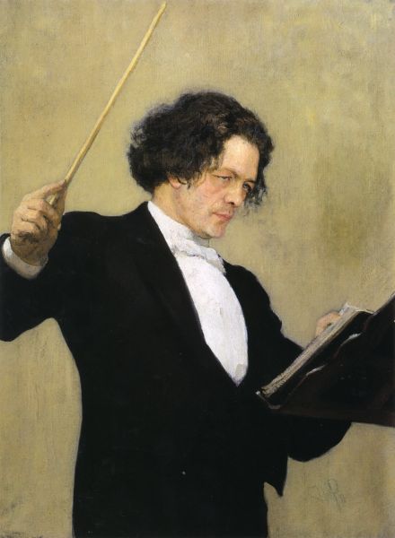 Репин И.Е. Портрет А.Г. Рубинштейна. 1887 Репин И.Е. Портрет А.Г. Рубинштейна. 1887