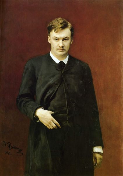Репин И.Е. Портрет А.К. Глазунова. 1887 Репин И.Е. Портрет А.К. Глазунова. 1887
