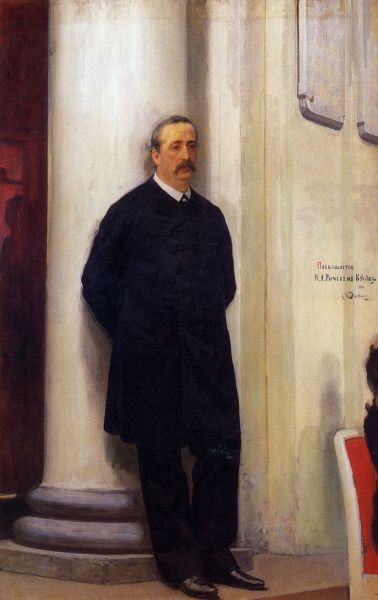 Репин И.Е. Портрет композитора и ученого-химика А.П. Бородина. 1888 Репин И.Е. Портрет композитора и ученого-химика А.П. Бородина. 1888