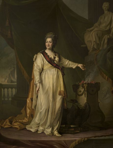 Левицкий Д.Г. Екатерина II – законодательница в храме богини Правосудия. 1783 Левицкий Д.Г. Екатерина II – законодательница в храме богини Правосудия. 1783