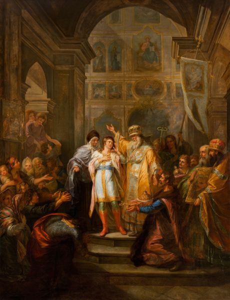 Угрюмов Г.И. Призвание Михаила Федоровича Романова на царство 14 марта 1613 года. 1799–1800 Угрюмов Г.И. Призвание Михаила Федоровича Романова на царство 14 марта 1613 года. 1799–1800