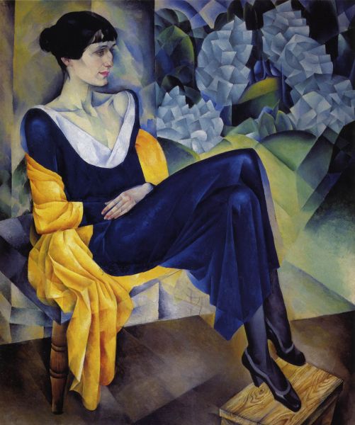 Альтман Н.И. Портрет А.А. Ахматовой. 1915 Альтман Н.И. Портрет А.А. Ахматовой. 1915