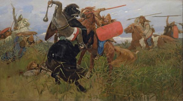 Васнецов В.М. Бой скифов со славянами. 1881 Васнецов В.М. Бой скифов со славянами. 1881