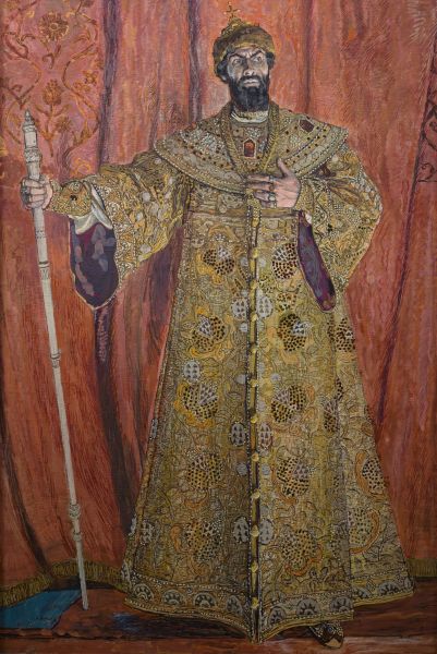 Головин А.Я. Портрет Ф.И. Шаляпина в роли Бориса Годунова. 1912 Головин А.Я. Портрет Ф.И. Шаляпина в роли Бориса Годунова. 1912