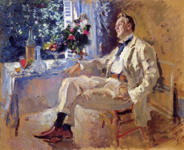 Коровин К.А. Портрет артиста Ф.И. Шаляпина. 1911 Коровин К.А. Портрет артиста Ф.И. Шаляпина. 1911