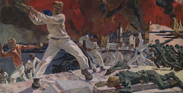Дейнека А.А. Оборона Севастополя. 1942 Дейнека А.А. Оборона Севастополя. 1942