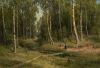 Шишкин И.И. Ручей в березовом лесу. 1883