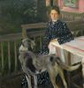 Кустодиев Б.М. Портрет жены художника Ю. Е. Кустодиевой. 1903