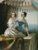 Нефф Т.А. Портрет вел. княжон Марии и Ольги. 1838