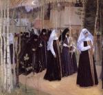 Nesterov M. The Great Taking of the Veil. 1898 Nesterov M. The Great Taking of the Veil. 1898