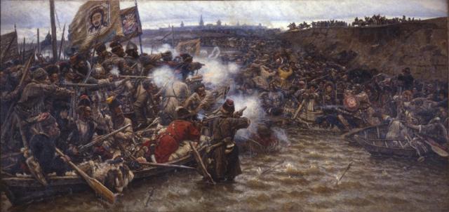 Суриков В.И. Покорение Сибири Ермаком.1895 Суриков В.И. Покорение Сибири Ермаком.1895