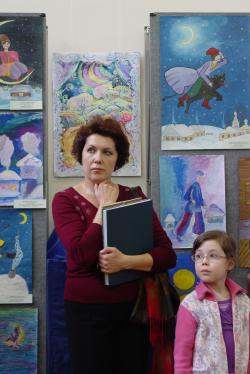 Победитель конкурса Шорникова Ксения с мамой
