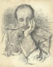 Репин И.Е. Портрет Ц.А.Кюи. 1900