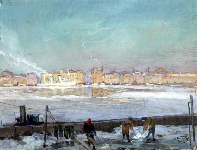Тимков Н.Е. Весна. Ленинград. 1944 Тимков Н.Е. Весна. Ленинград. 1944