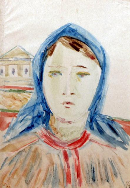 Басманов П.И. Солдатка. 1942 Басманов П.И. Солдатка. 1942