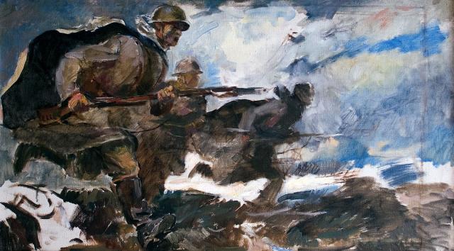 Серебряный И.А. Атака. 1942 Серебряный И.А. Атака. 1942