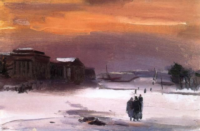 Траугот Г.Н. Зарево. 1942 Траугот Г.Н. Зарево. 1942