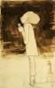 Добужинский М.В. Вячеслав Иванов. Шарж  1906-1909. ГРМ